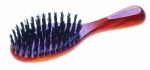  Olivewood Hair Brush Natural Boars Bristles small