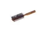 Olivewood Hair Brush Natural Boars Bristles half-round