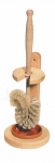 Toilet Brush Set Beechwood