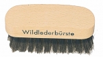 Suede Brush 3 brass and bristles