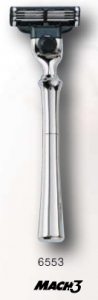 Razor Mach 3 Nickel Plated Handle, Slim