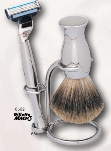 Shaving Set 3, Chrome