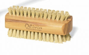Nail Brush Olivewood, Large