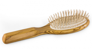 Olivewood Head Massage Brush small