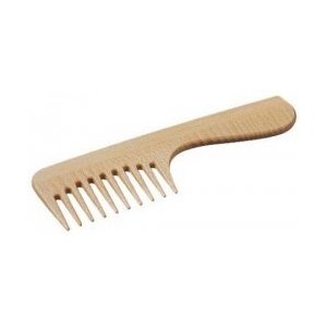 Wooden Comb with Handle