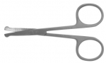 Nasal Hair Scissors 4 Stainless steel. Made in Germany by Rudel Instruments.